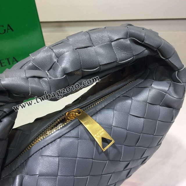 Bottega veneta高端女包 98080小號 寶緹嘉爆款jodie新版本2代編織打結圓形hobo包 BV經典款羊皮手工編織女包  gxz1263